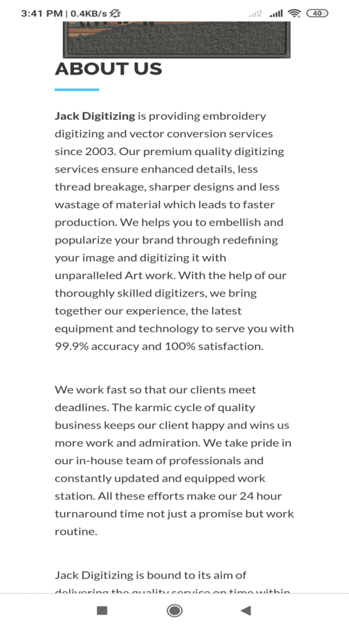 Jack Digitizing screenshot 2